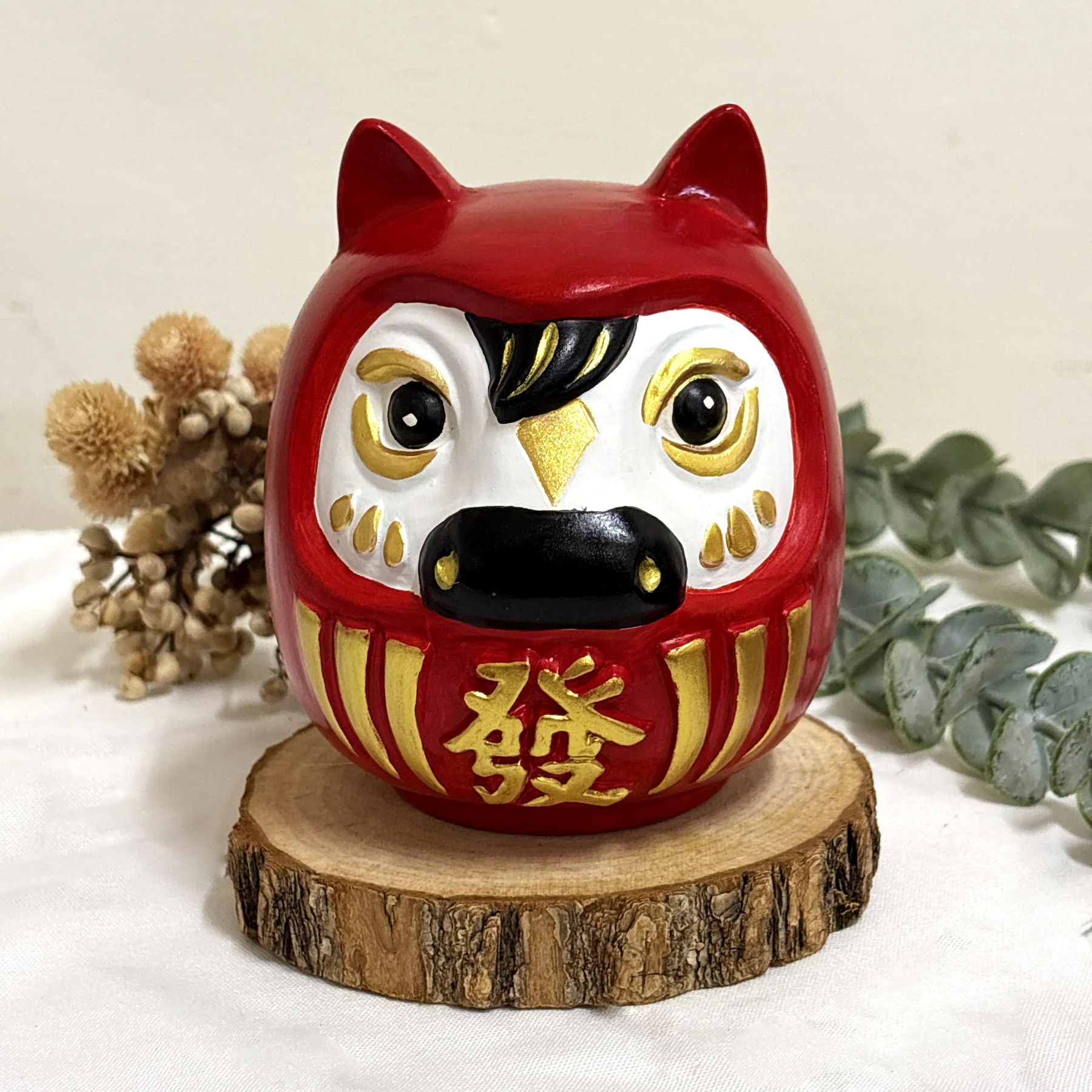 馬上發陶瓷存錢筒紅